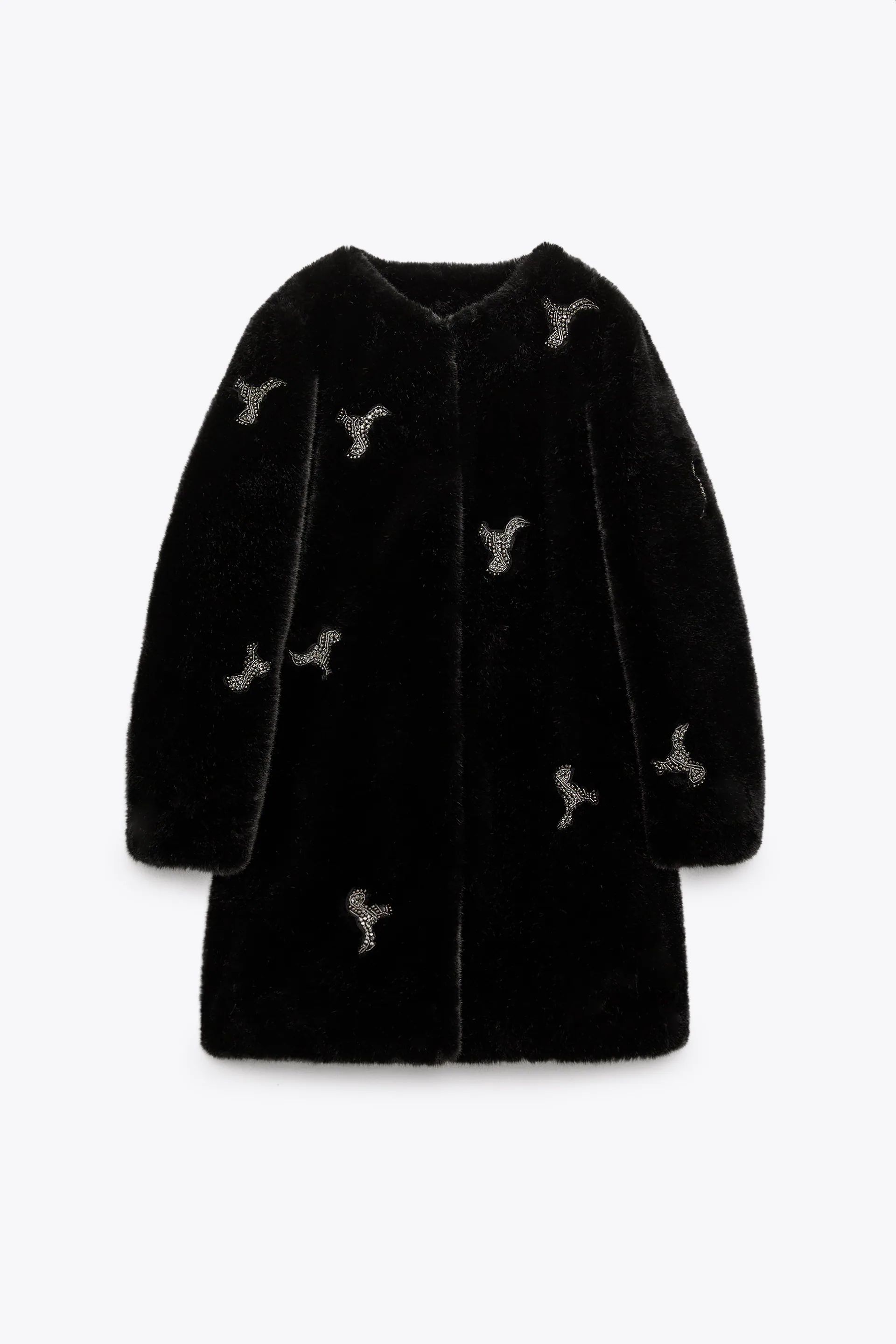 Zara műszőrme kabát