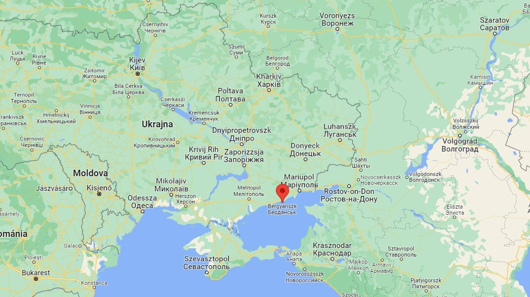 térkép, Bergyanszk