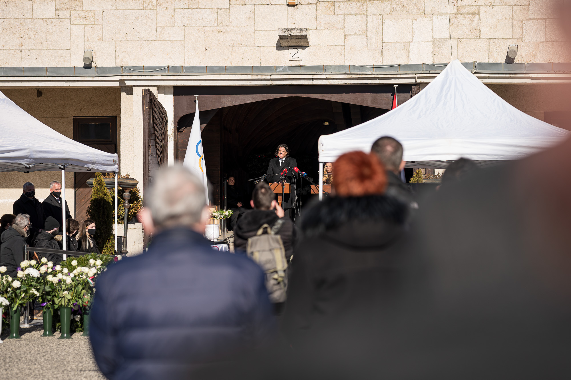 Csollány Szilveszter temetése