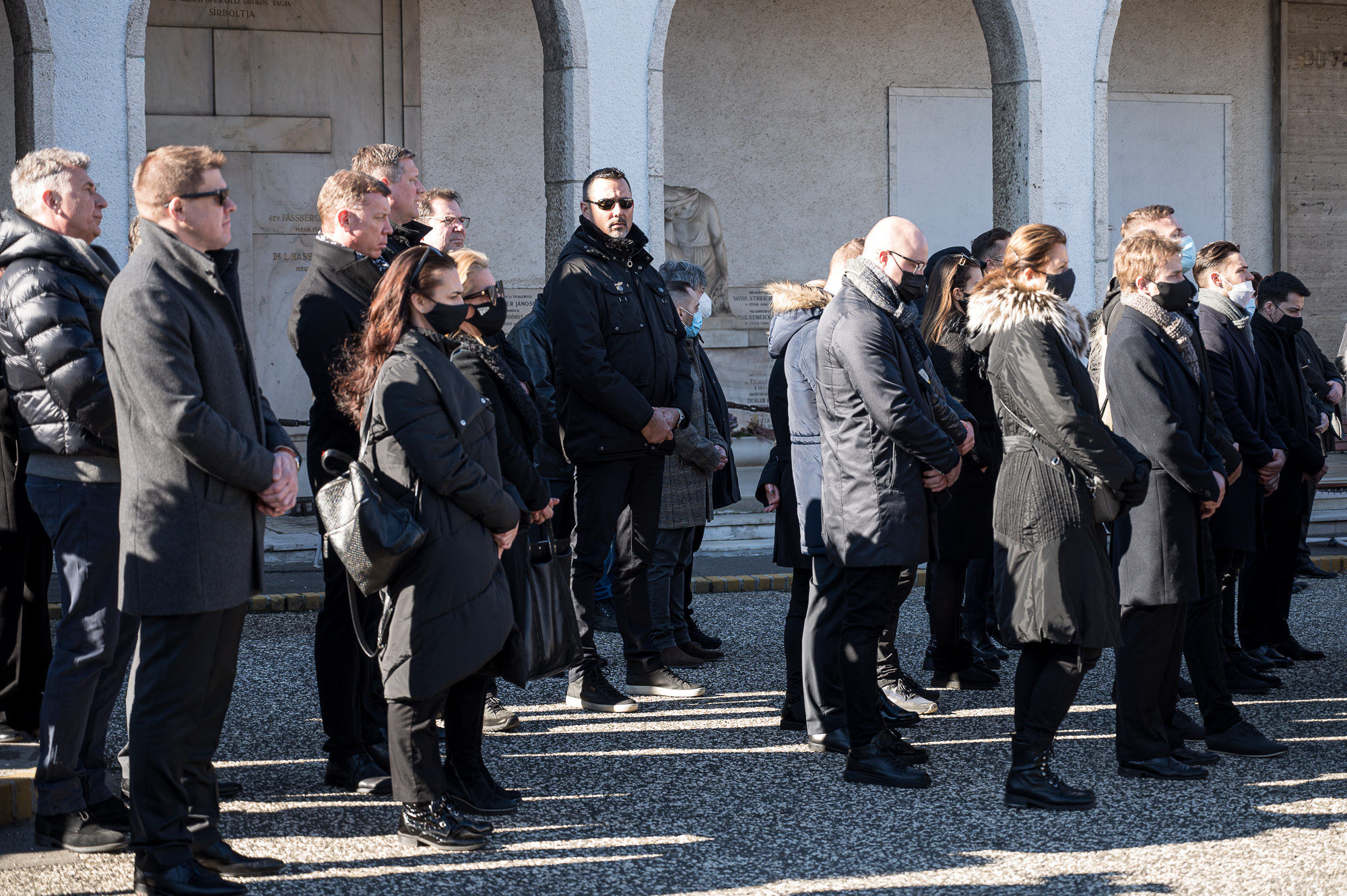 Csollány Szilveszter temetése