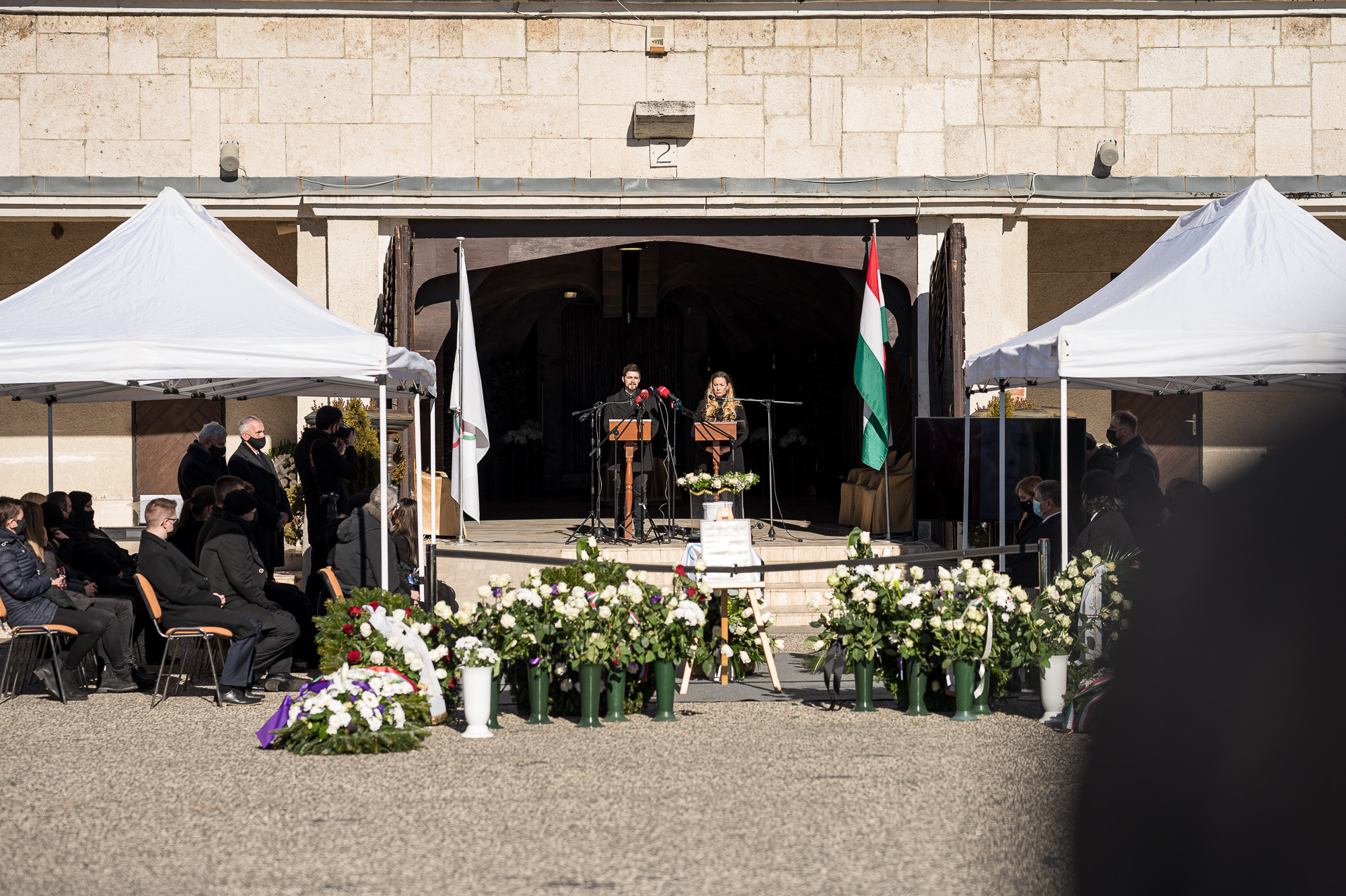 Csollány Szilveszter temetése