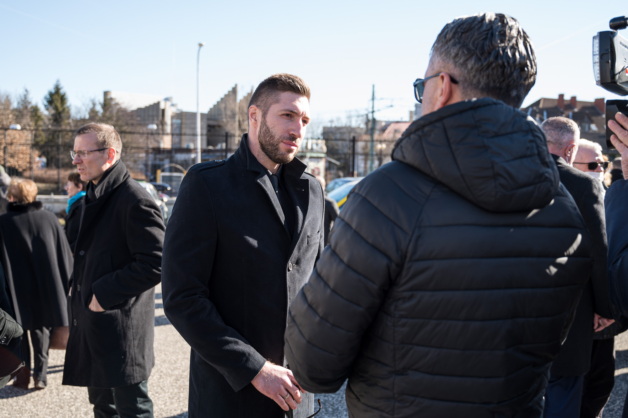 Csollány Szilveszter temetése