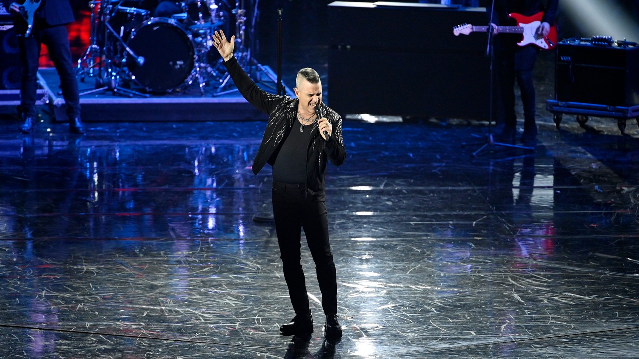 Robbie Williams színpadon