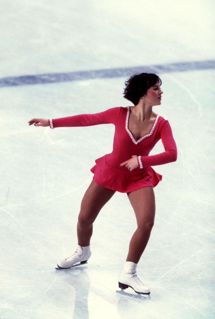 Az amerikai Dorothy Hamill 1976-ban