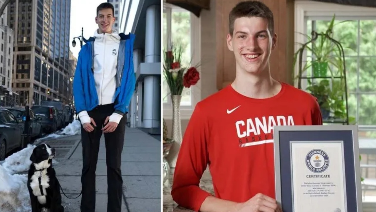 Egy floridai fiú a világ legmagasabb tinédzsere