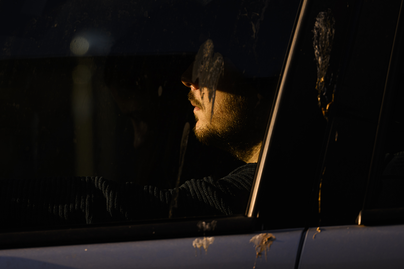 Soós Bertalan Autósok című fotósorozata