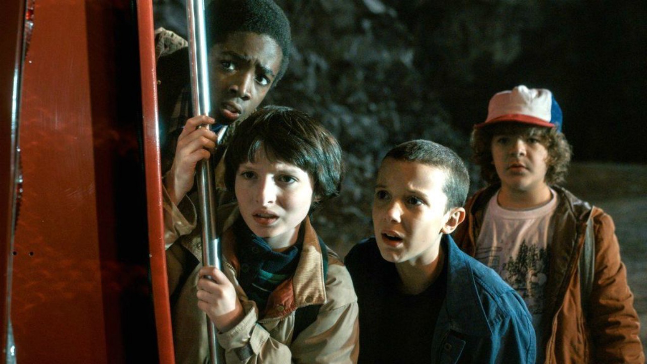 Jelenet a Stranger Thing című sorozatból