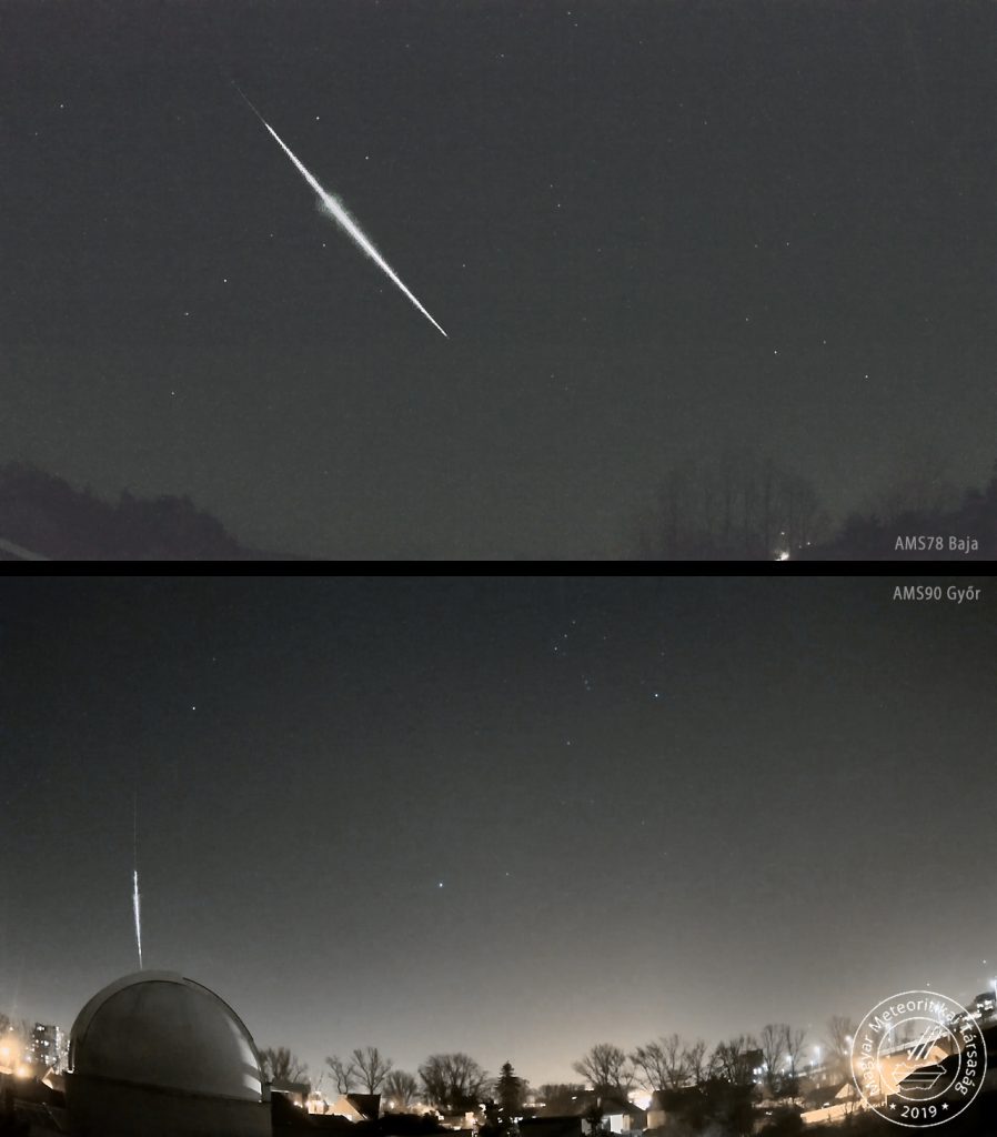 Fényes tűzgömb húzott át Magyaroszág egén