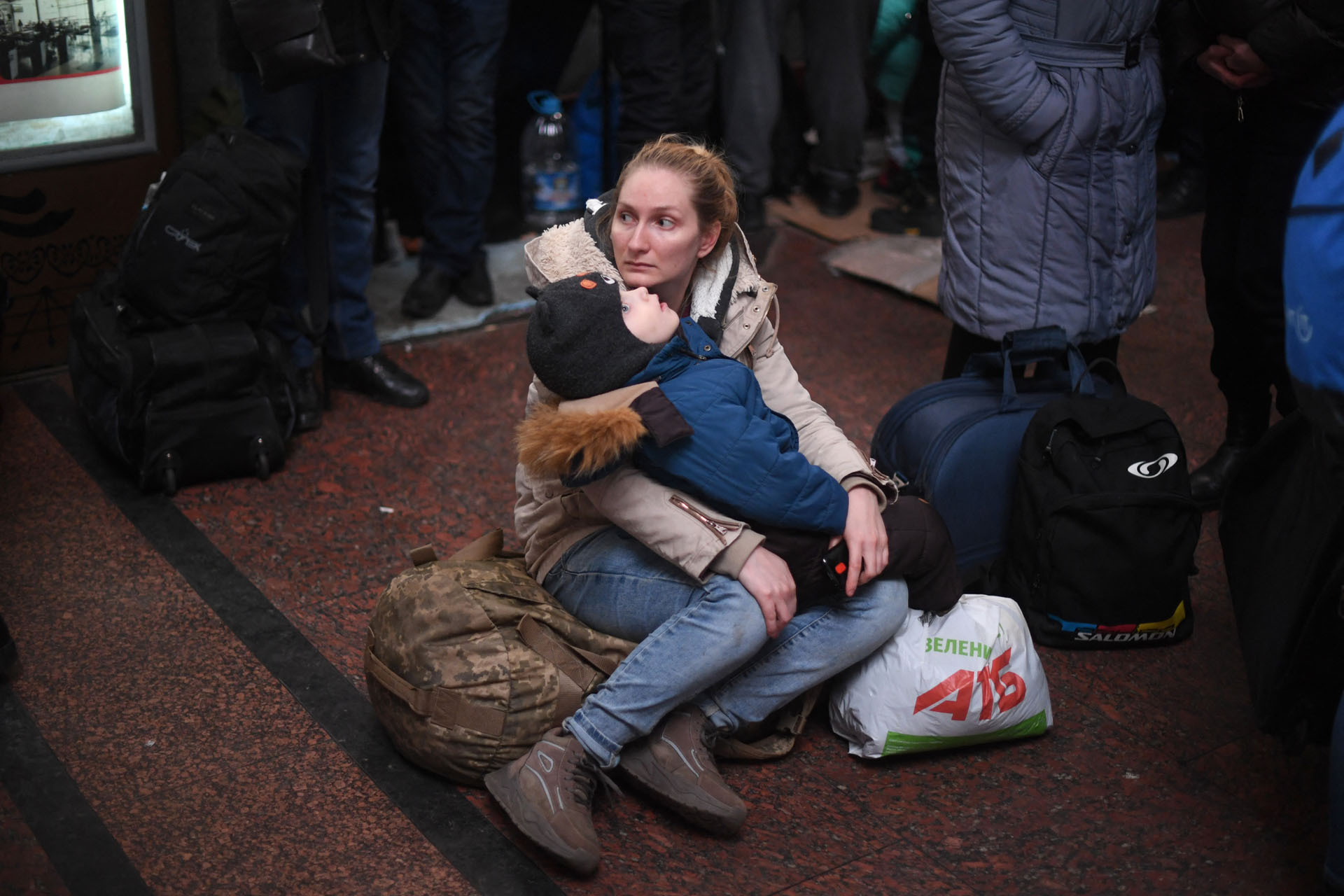orosz-ukrán háború Ukrajna menekültek Vlagyimir Putyin