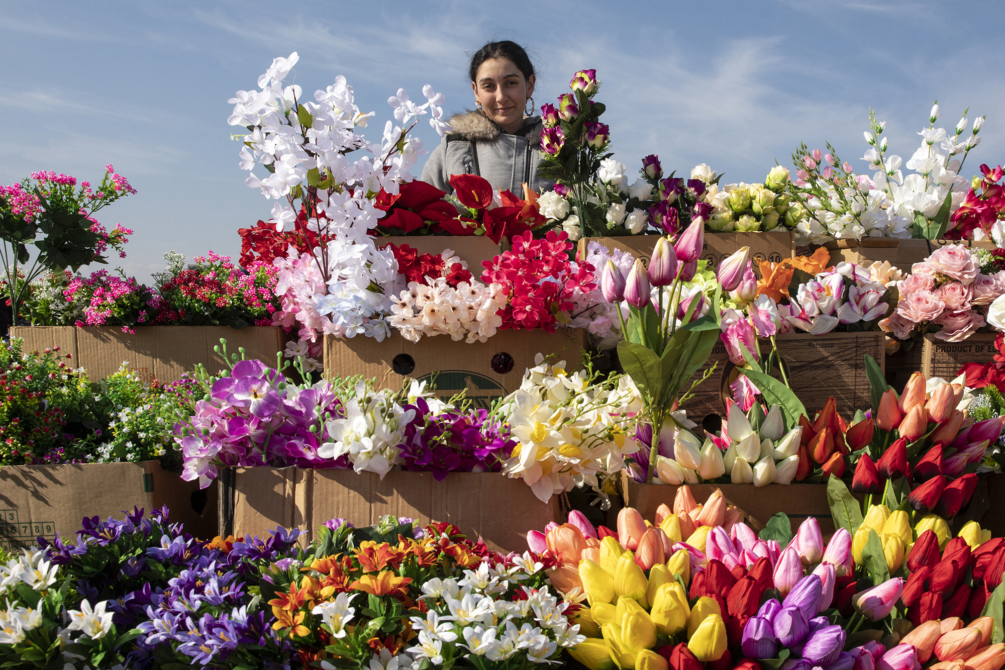 Az ónodi piac árusai és portékái