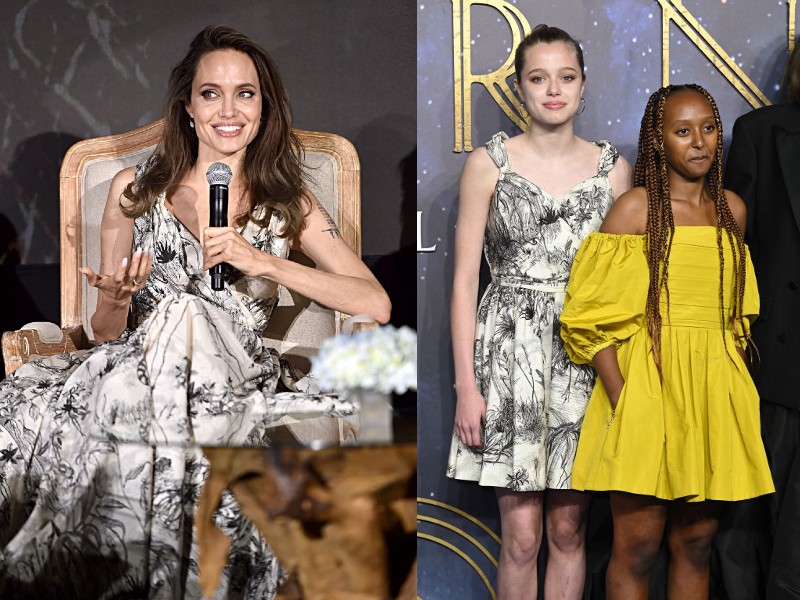 Shiloh és Angelina Jolie