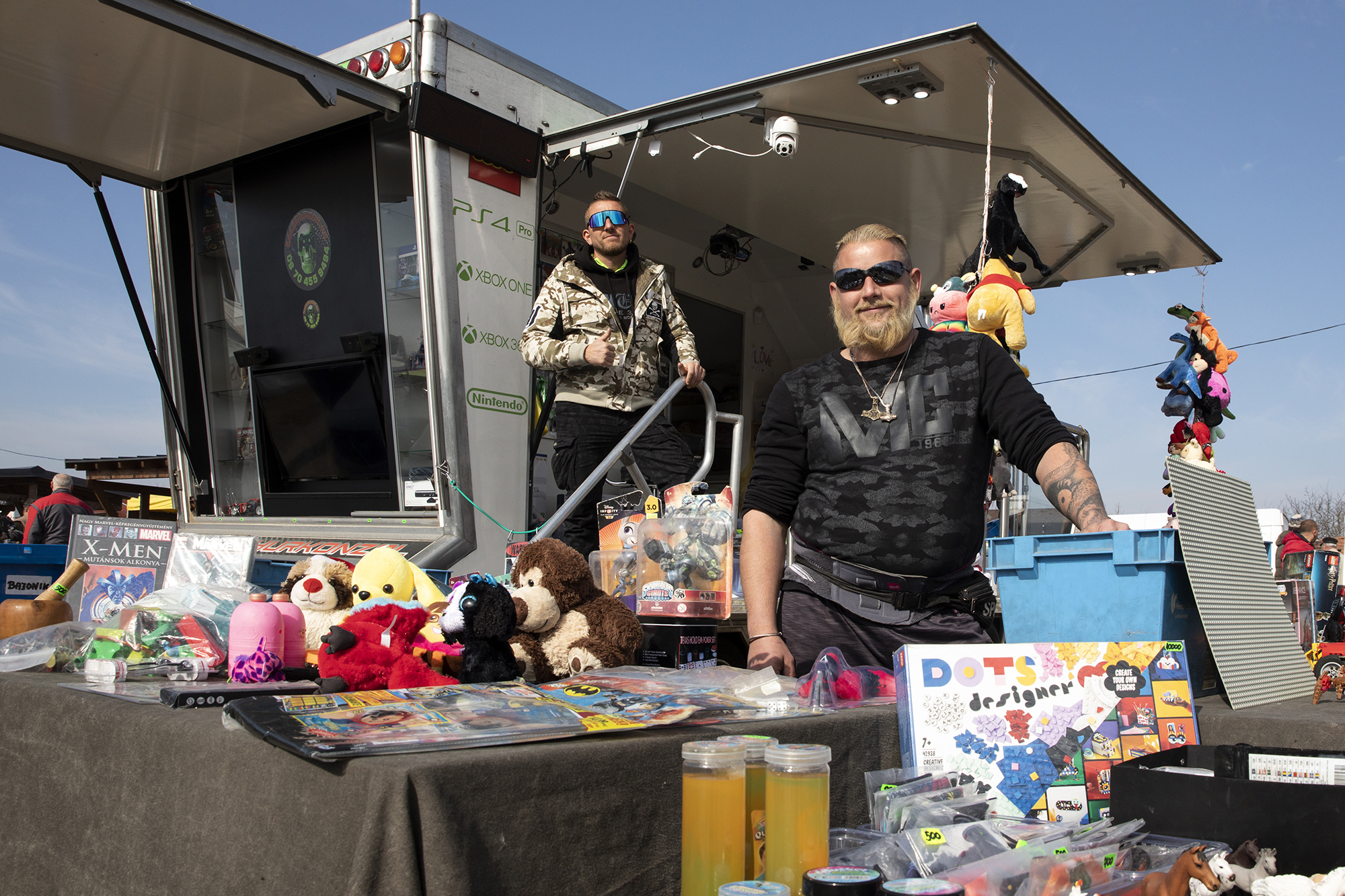 Az ónodi piac árusai és portékái