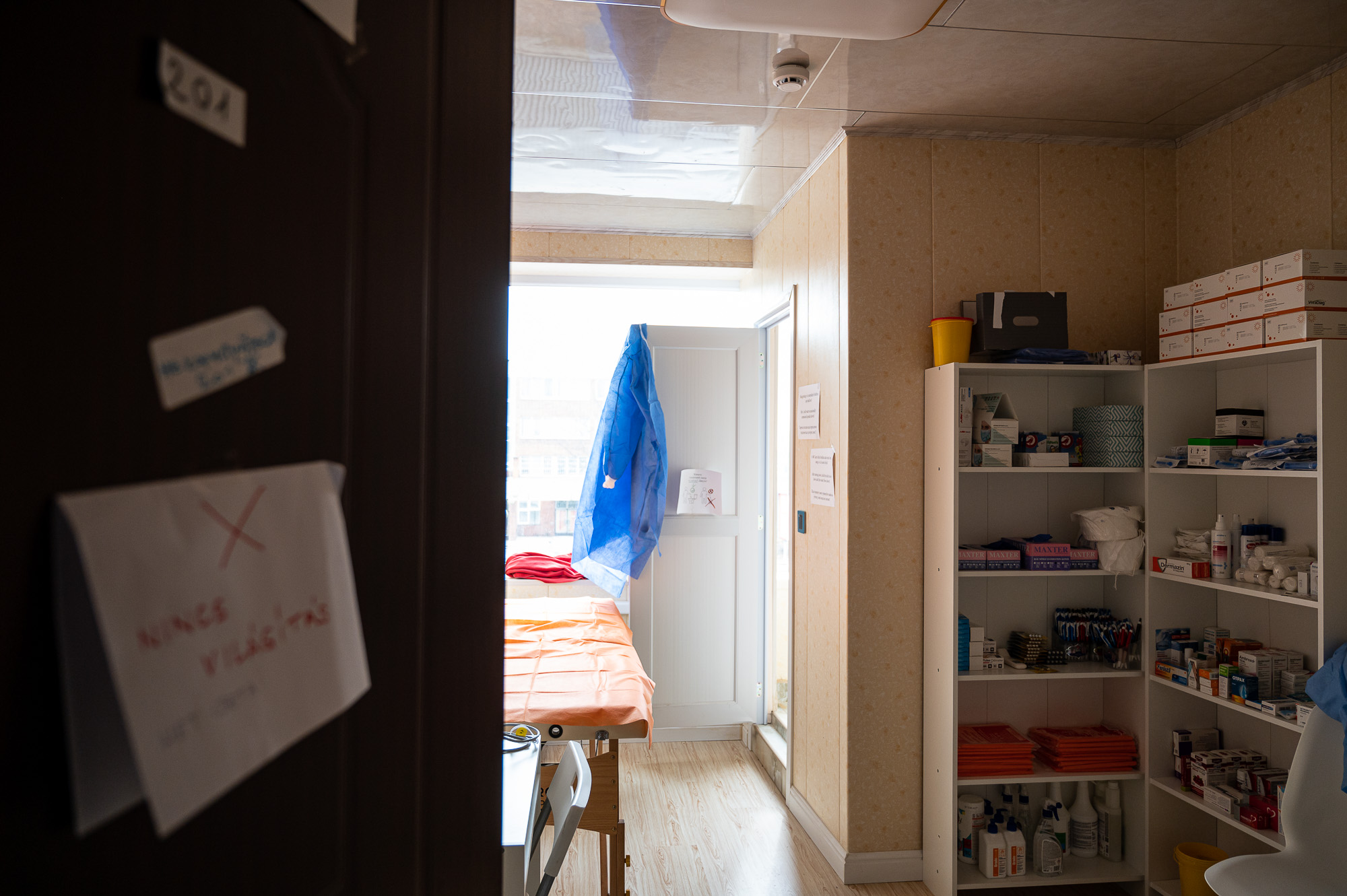 A Migration Aid Madridi úti menekültszállója