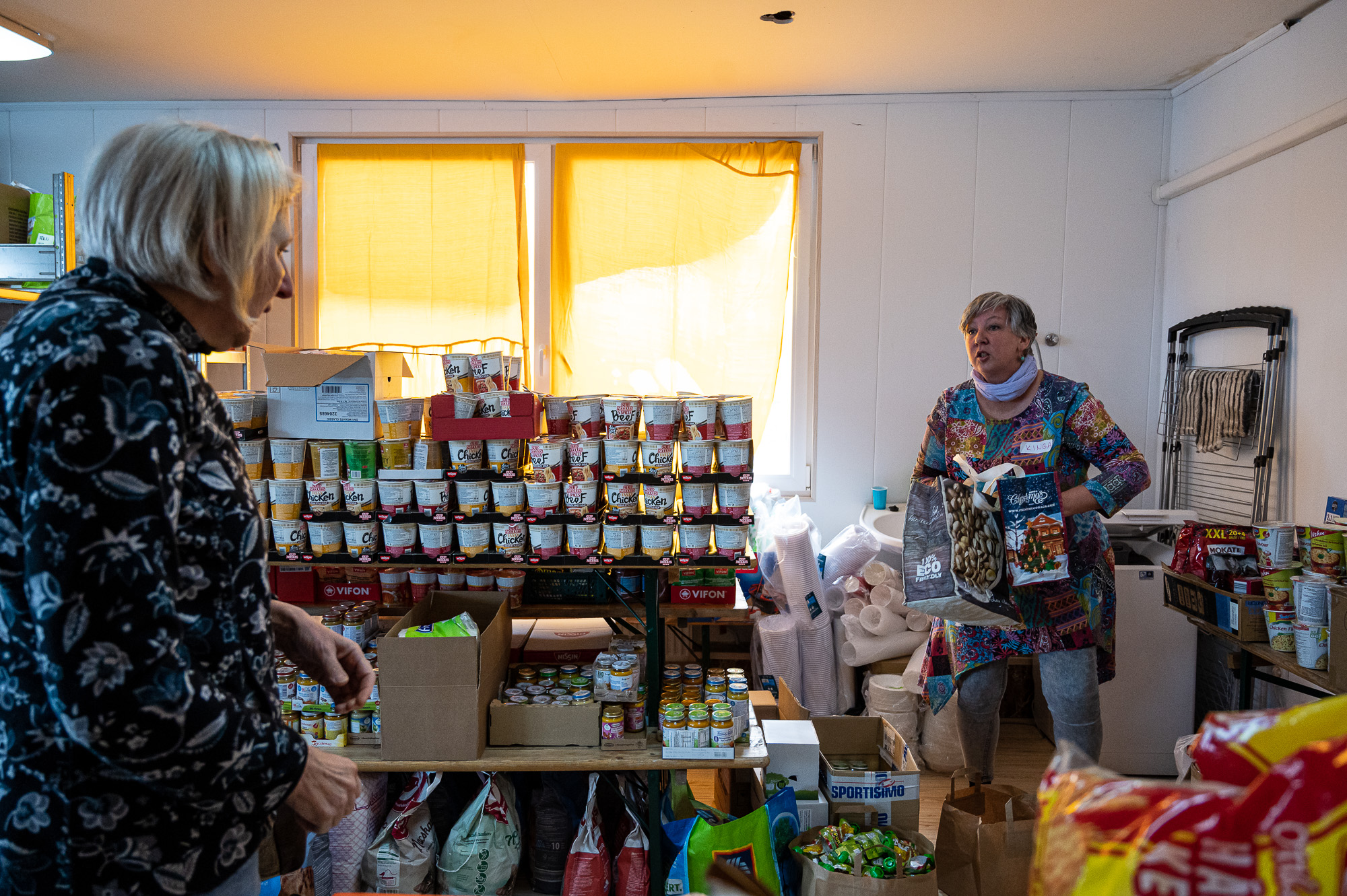 A Migration Aid Madridi úti menekültszállója