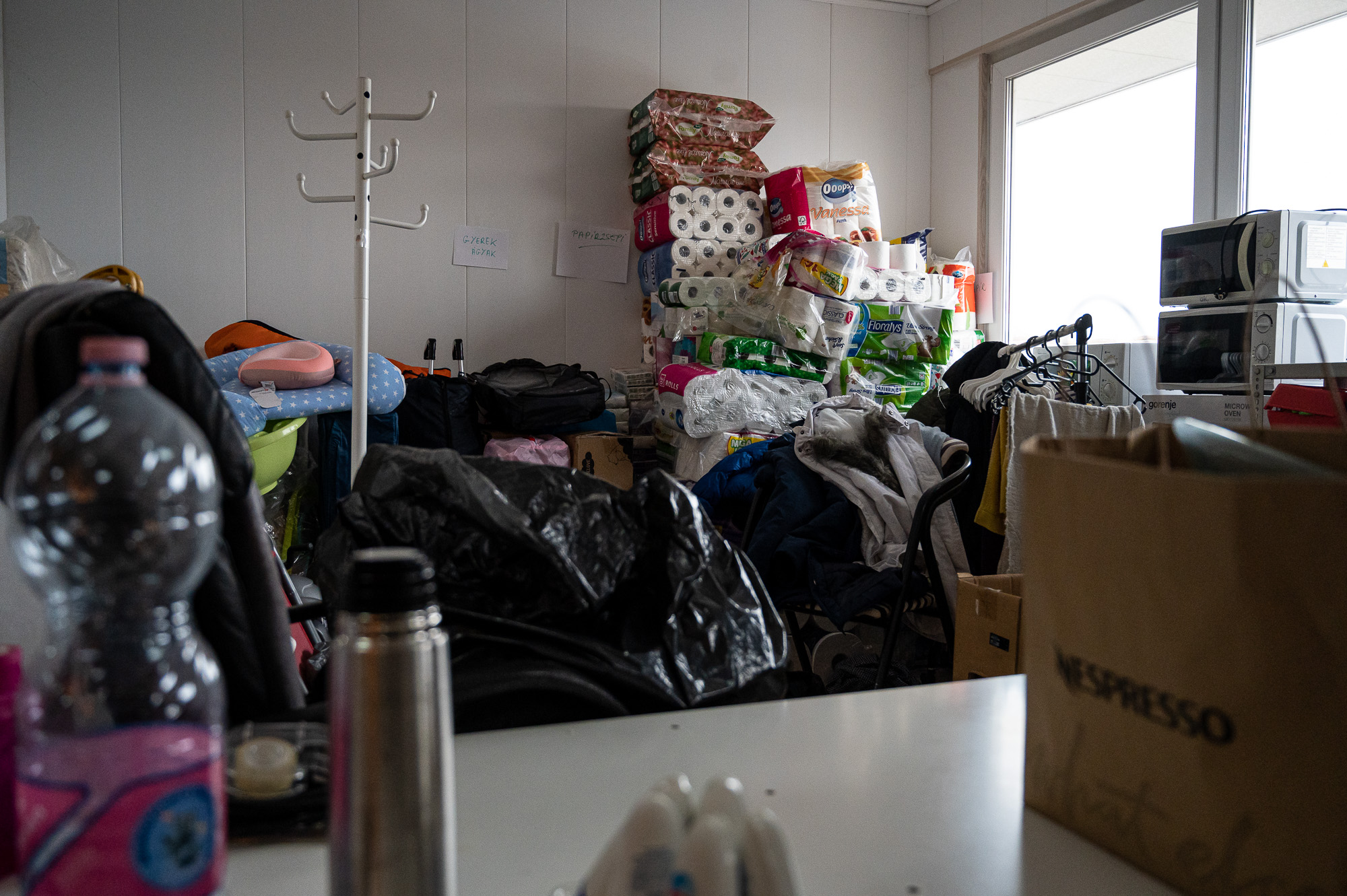 A Migration Aid Madridi úti menekültszállója