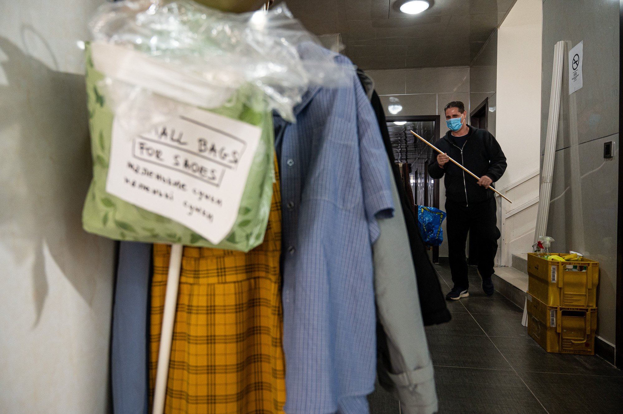 A Migration Aid Madridi úti menekültszállója