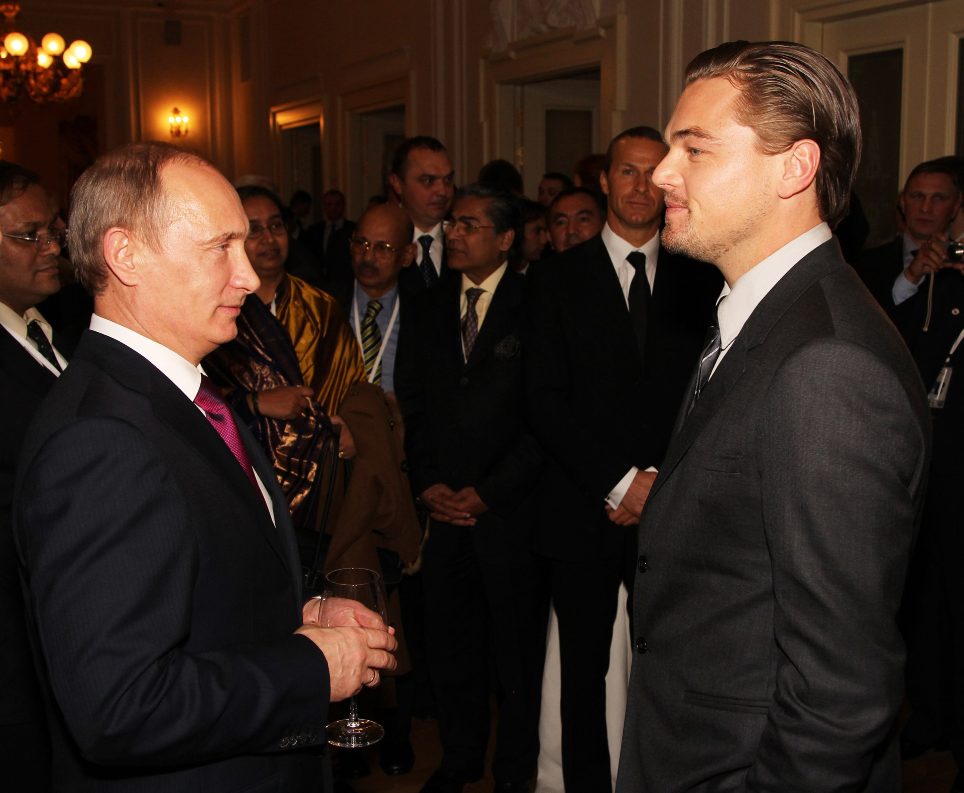 Vlagyimir Putyin Leonardo DiCaprio Hollywood mozi