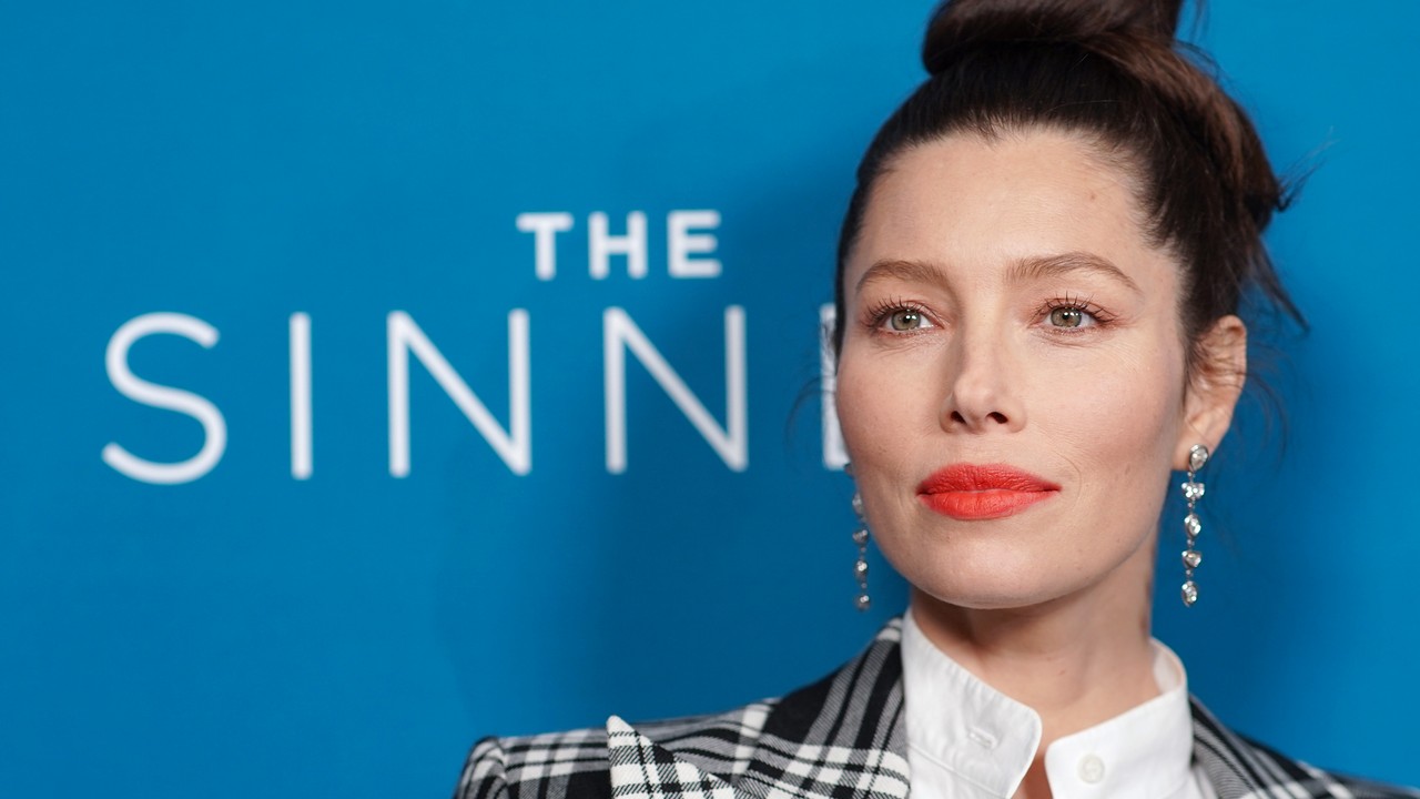 JEssica Biel a Sinner bemutatóján