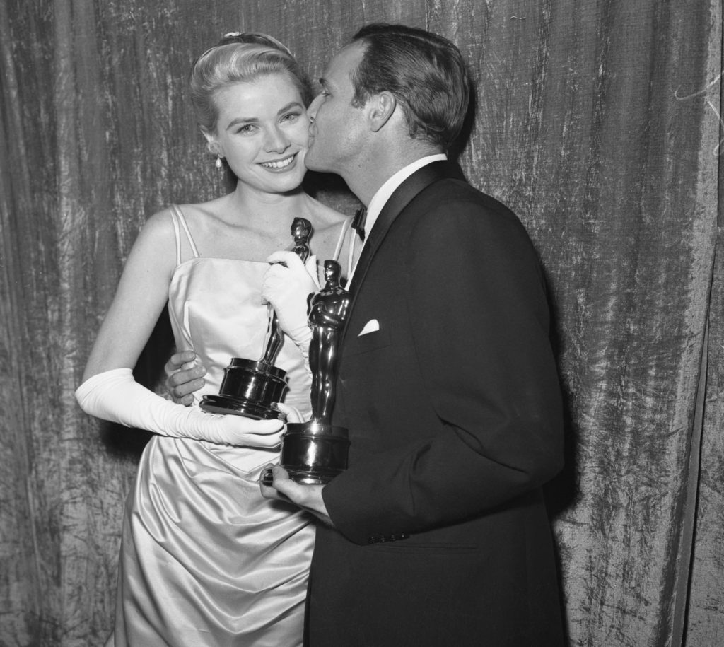 Az Oscar-díjas Grace Kelly és Marlon Brando (Fotó: getty images)