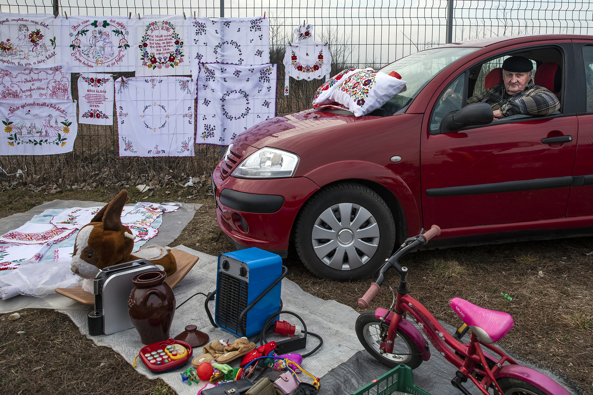Az ónodi piac árusai és portékái