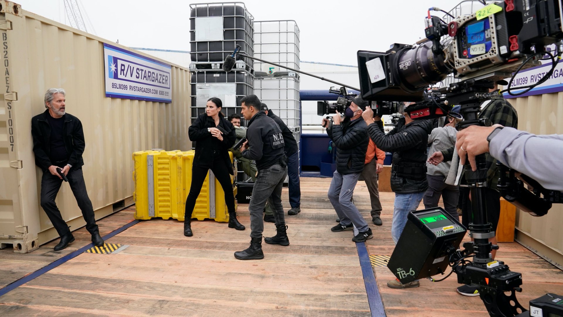 Az NCIS – Tengerészeti helyszínelők forgatása