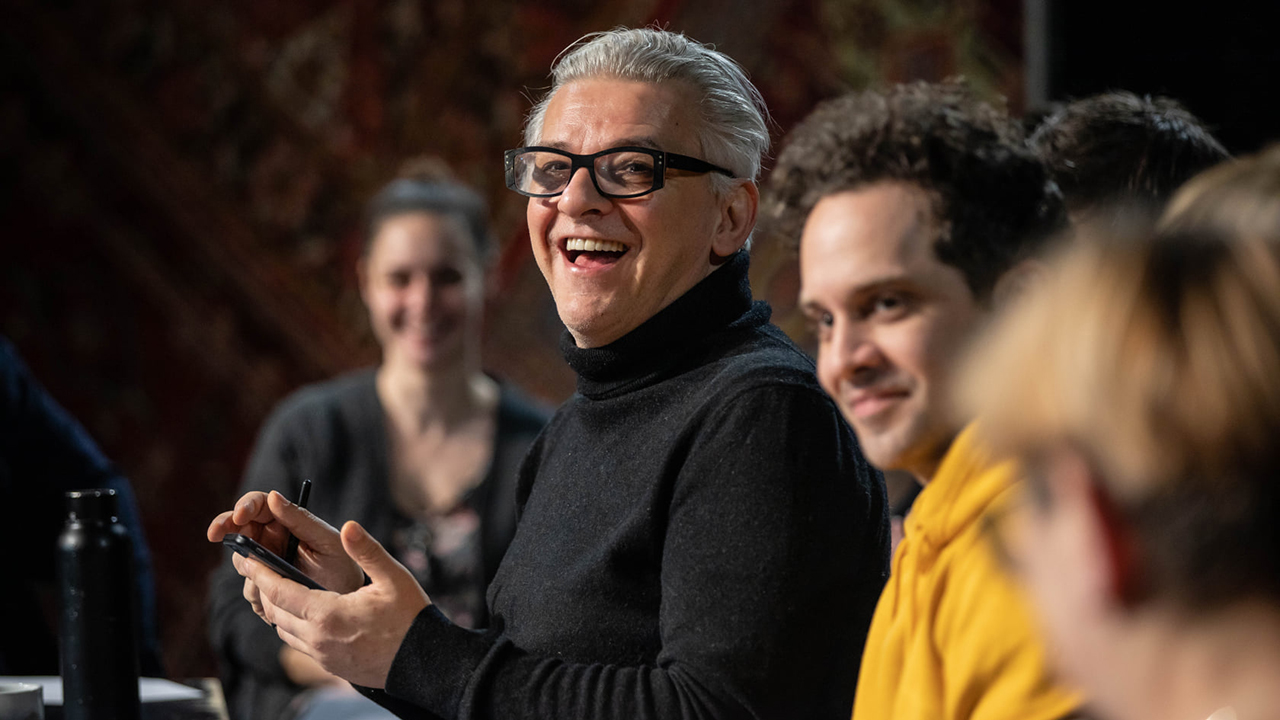 A trianoni csata – próba – Veronika Keresztesova, Alföldi Róbert, Kucsov Borisz, Zsolnay Andrea – fotó © Lakatos Péter