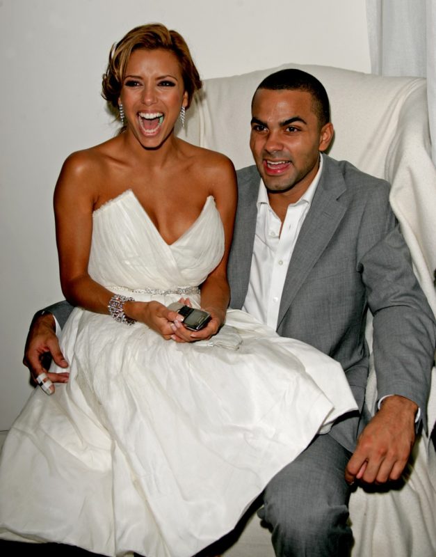 Eva Longoria és Tony Parker a People Magazin partiján 2010-ben (Fotó: Profimedia)
