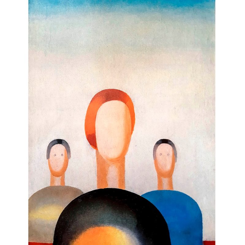 Anna Leporszkaja megrongált festménye