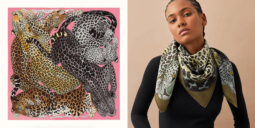 Leopard Spotted Hermes állatvédelem divatipar párduc