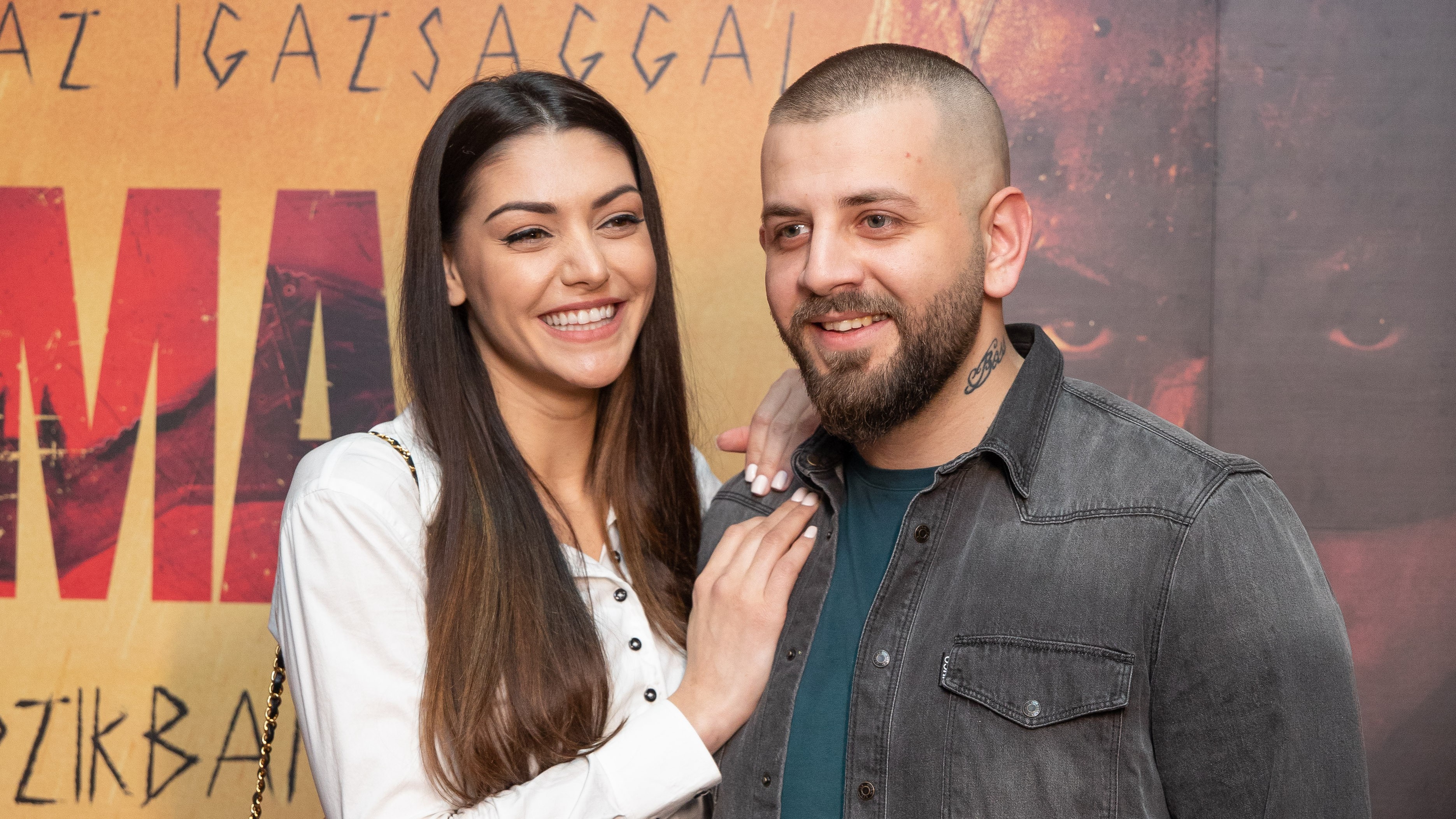 Kulcsár Edina és G.w.M. a 2022-es Batman film bemutatóján