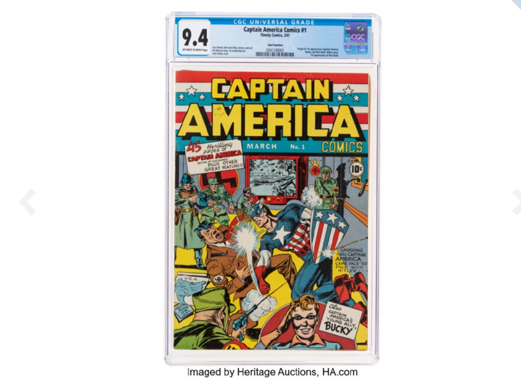 Capitain America képregény