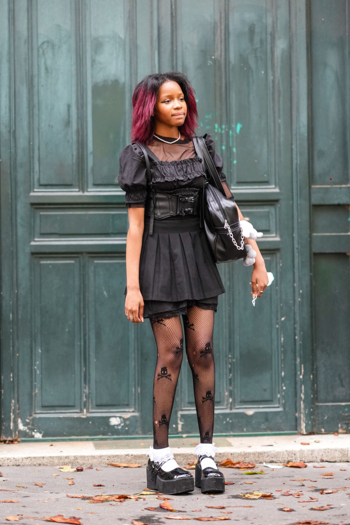 Mary Jane cipők az utcai divatban