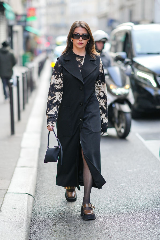 Mary Jane cipők az utcai divatban