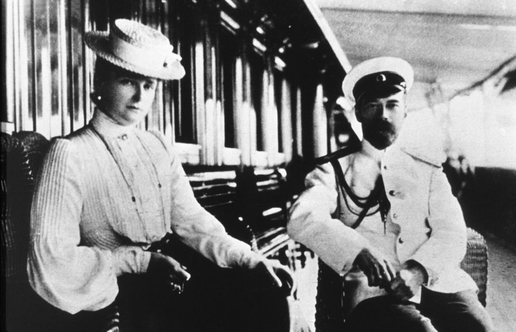 Alexandra Feodorovna és II. Miklós orosz cár