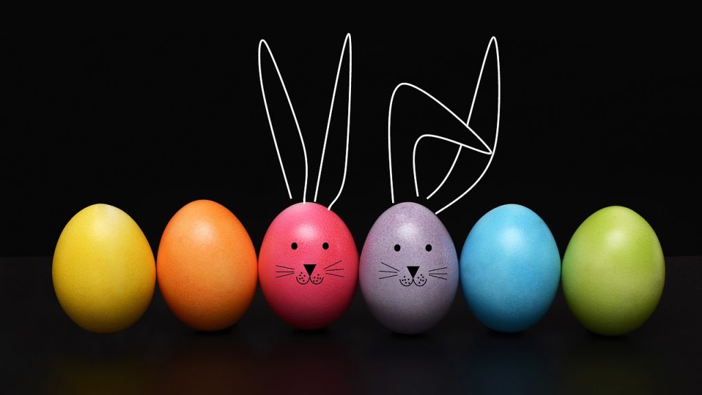 Húsváti festett tojások