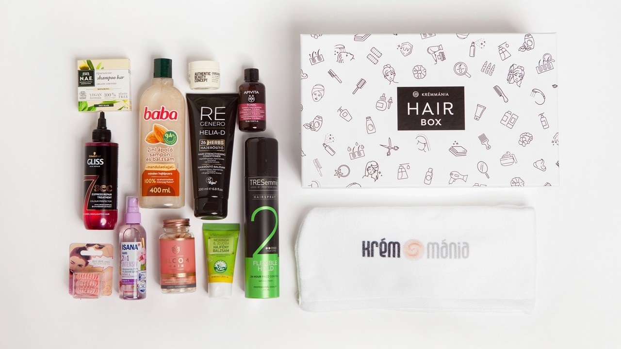 krémmánia hair box tartalma