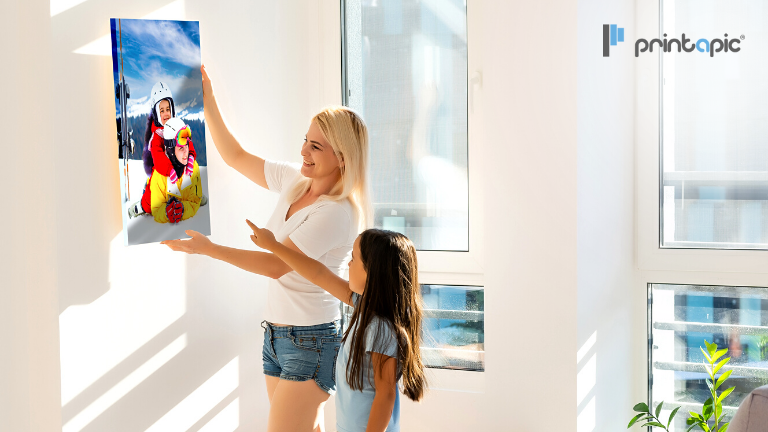 Szívhez szóló anyák napi ajándékötlet: vászonkép a falra! (x)