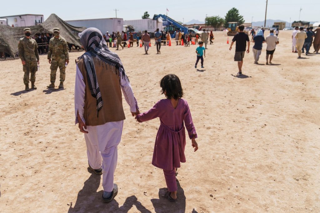 Fort Bliss menekültek háború gyerekek árvák