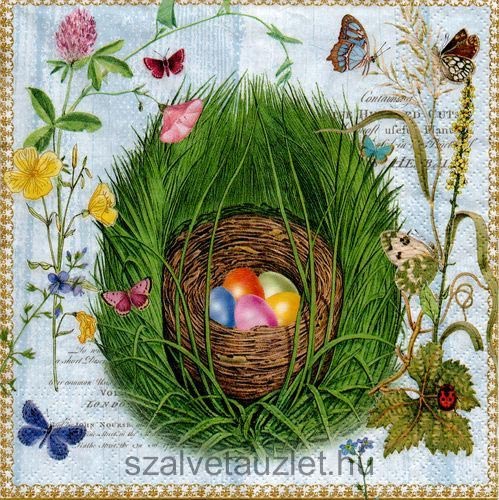 húsvéti szalvéta