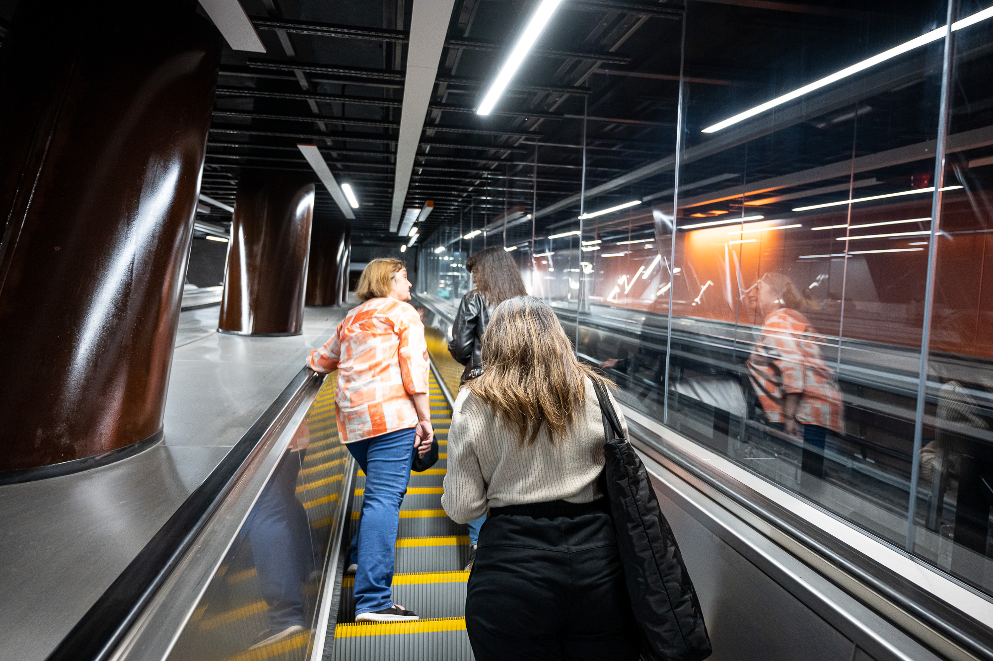 A 3-as metró Corvin negyed állomása