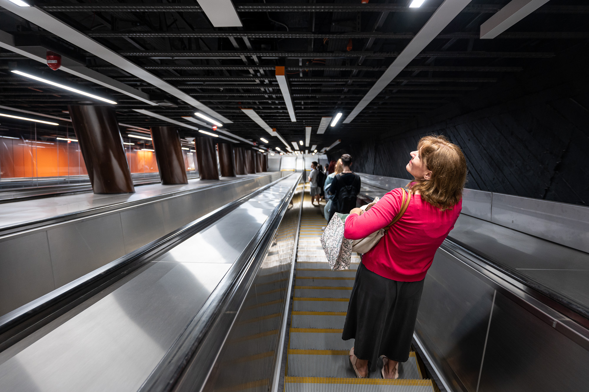 A 3-as metró Corvin negyed állomása