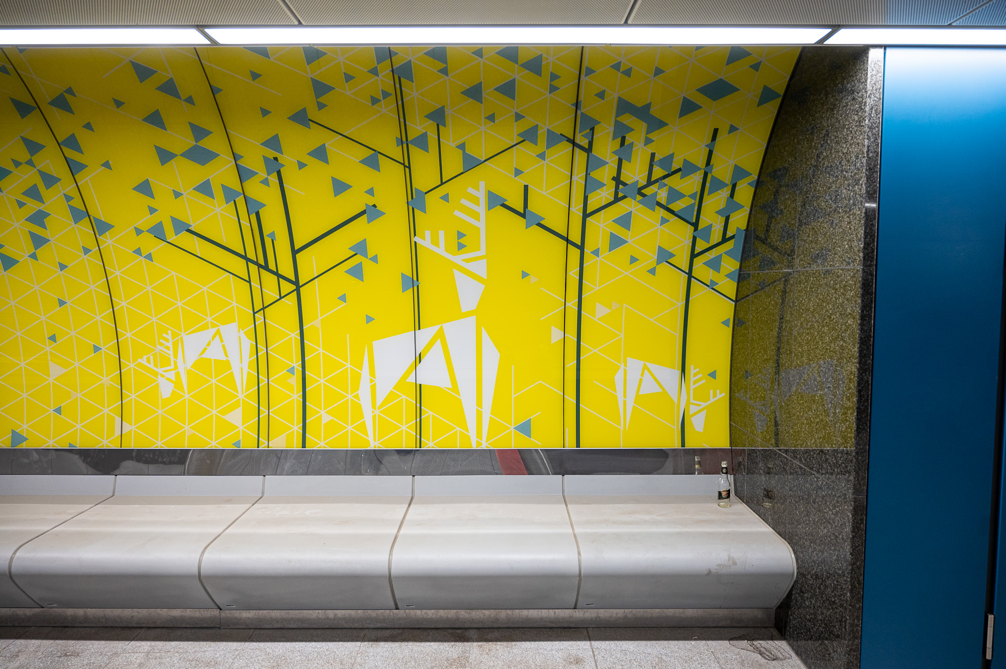 A 3-as metró Kálvin téri állomása