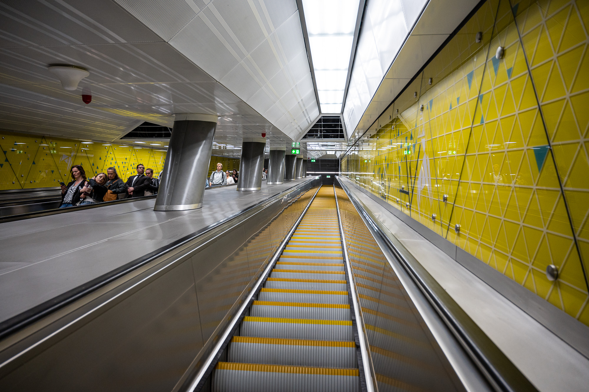 A 3-as metró Kálvin téri állomása