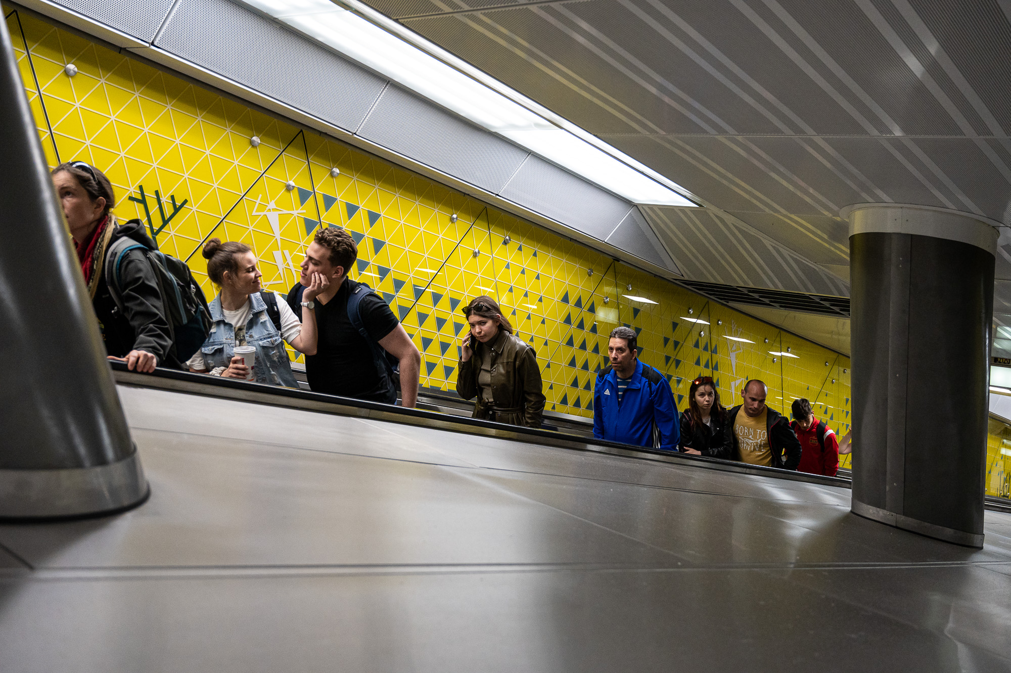 A 3-as metró Kálvin téri állomása