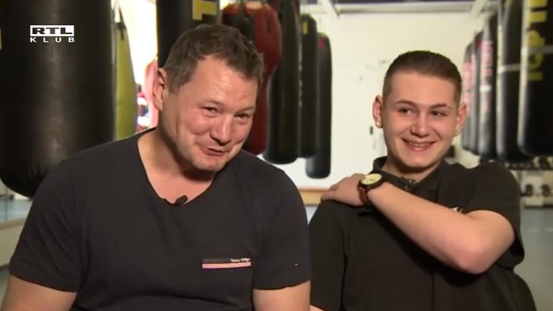 Erdei Zsolt kamasz fia