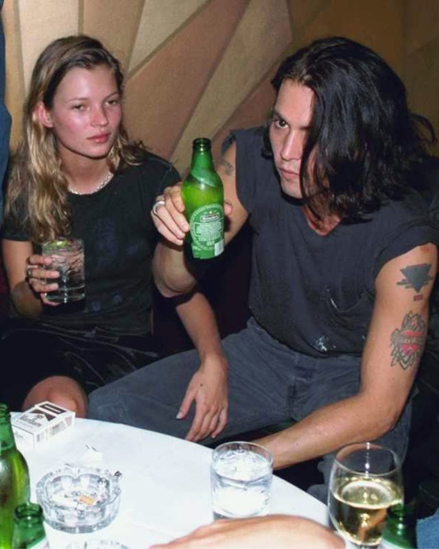 Johnny Depp és Kate Moss
