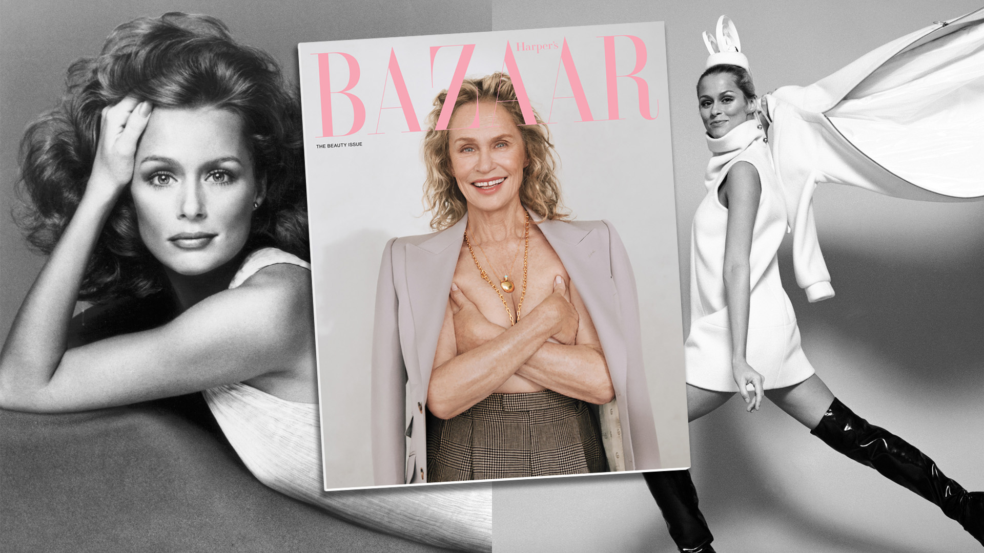 Lauren Hutton modell idősödés idős modellek