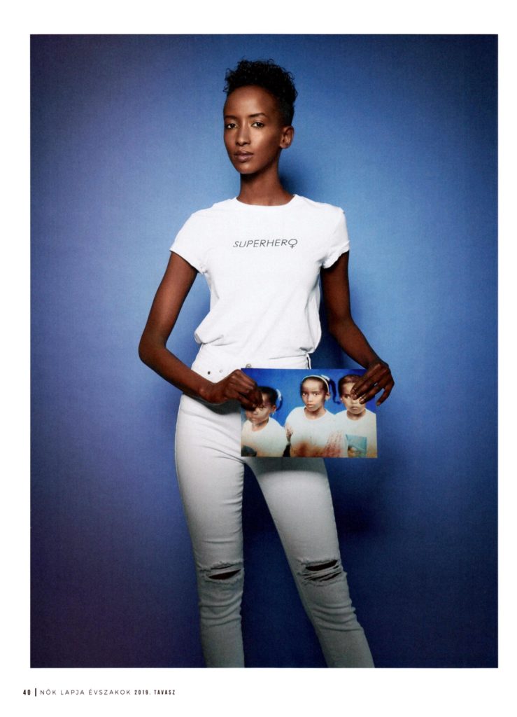 Rea Milla Kafiya Said Mahdi modell menekült szomália