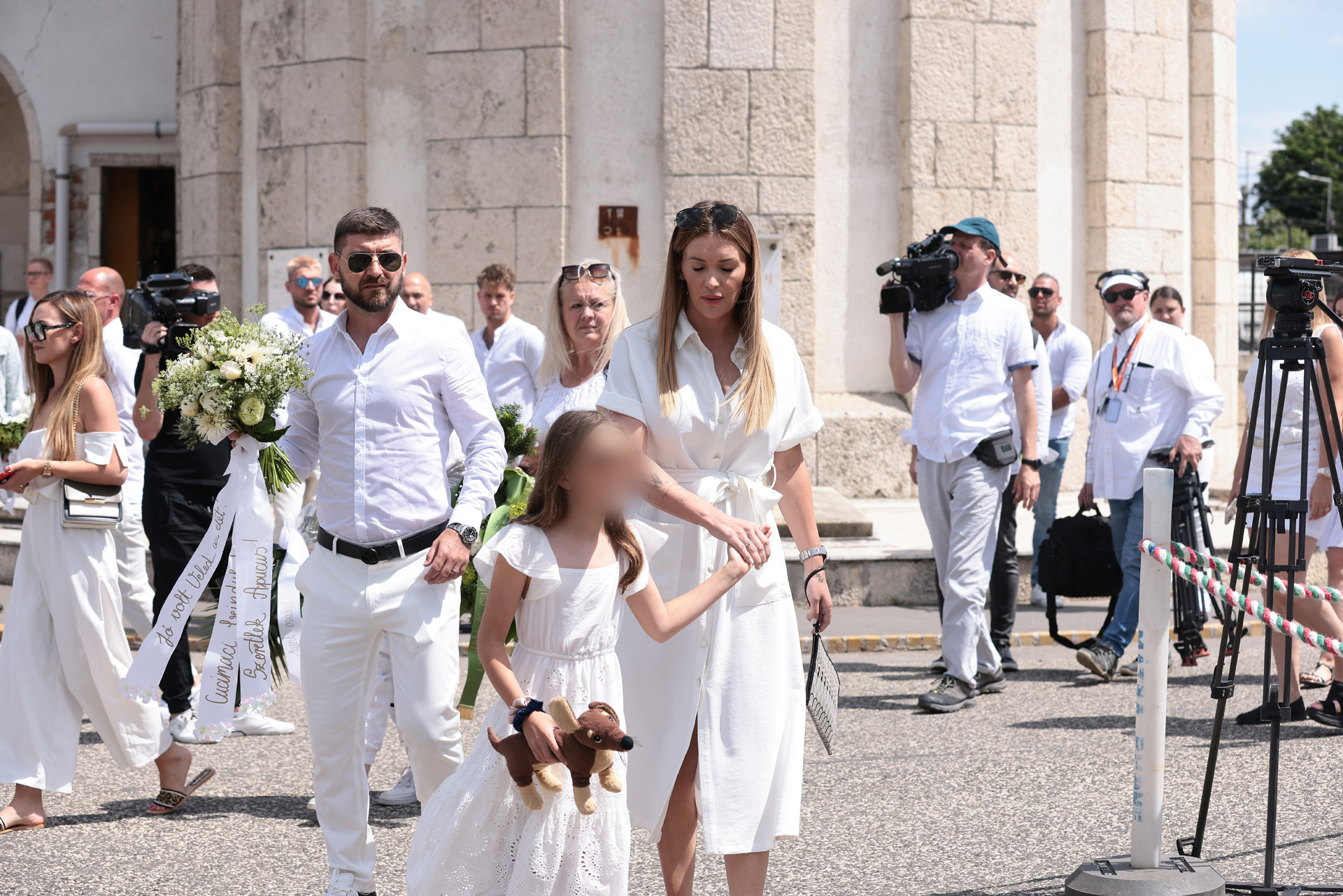 Berki Krisztián temetése búcsúztató Farkasréti temető