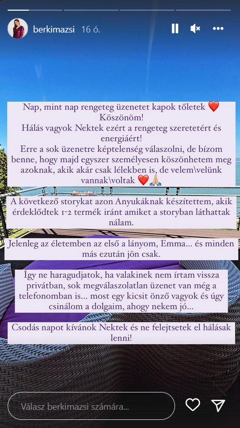 berki mazsi vallomás